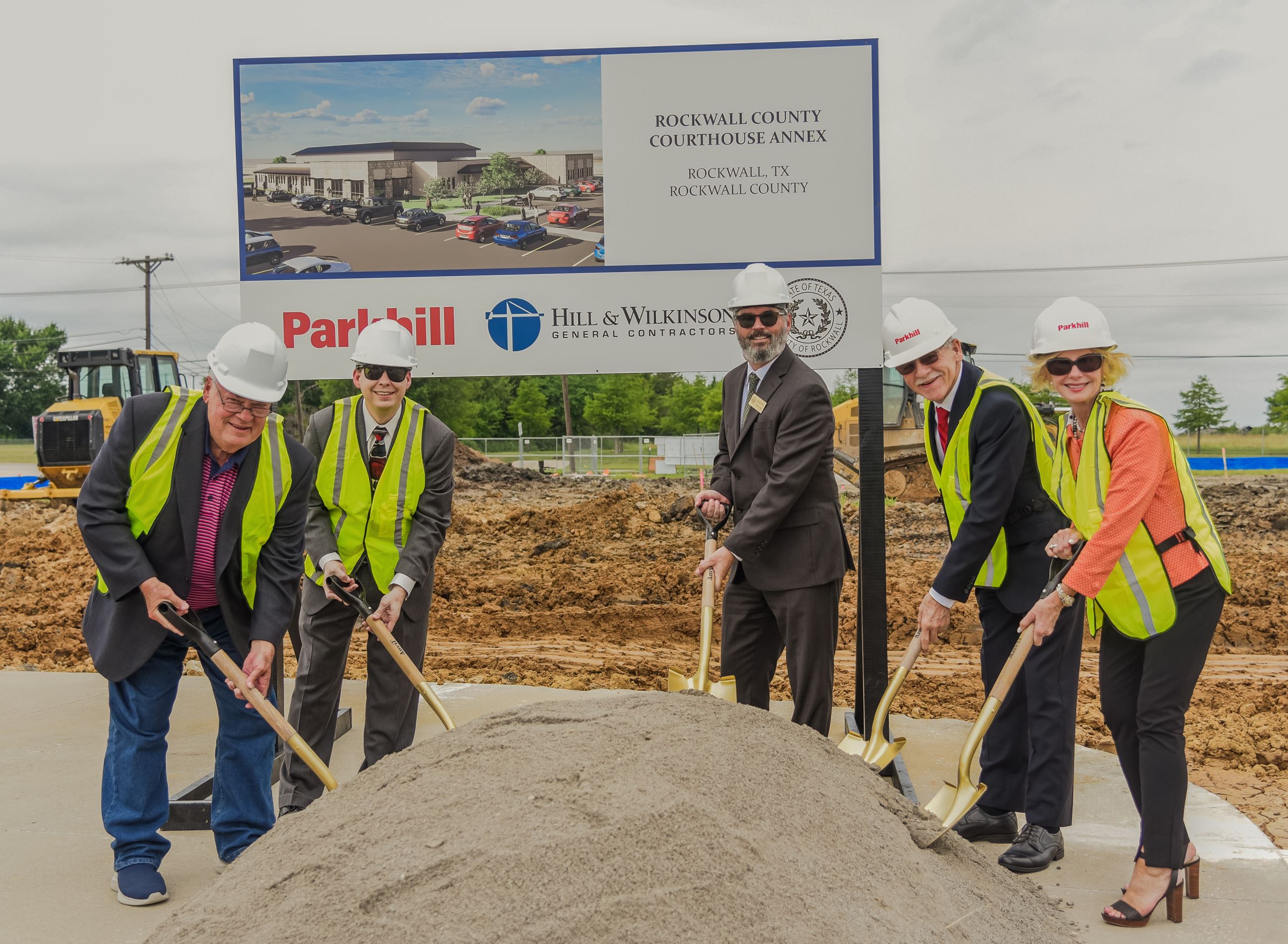 Commissioners Annex Groundbreaking