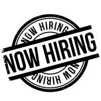now hiring sign